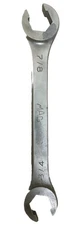 MAC Tools OHB 2428 3/4” & 7/8” SAE 6 Point Flare Nut Combination Wrench - Silver