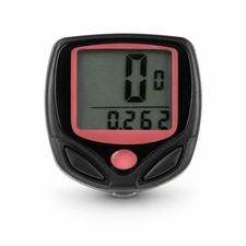 Bike Bicycle SPEEDOMETER Cycle Digital Odometer Computer MPH KMH Waterproof LCD