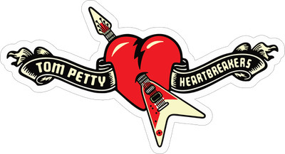 Tom Petty and the Heartbreakers Sticker P014S