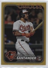 2024 Topps Series 2 Gold Foil Anthony Santander #648 18xr