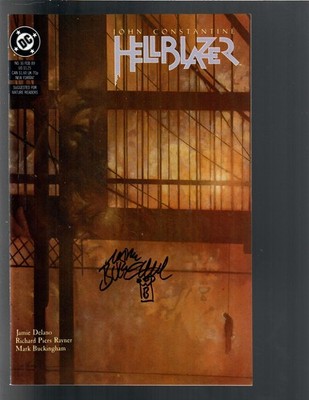 HELLBLAZER 16 VFNM 9.0 OR+ SIGNED ARTIST MARK BUCKINGHAM SHIPS SECURELY