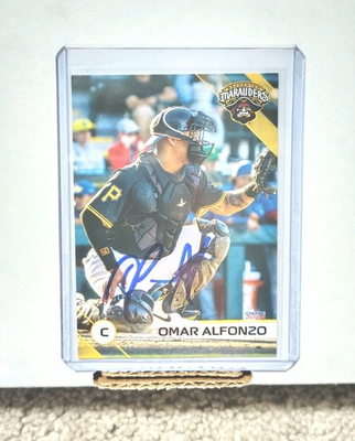 #ad #ad Omar Alfonso Signed IP 2024 Bradenton Marauders Rc Rookie Auto Autograph $11.94