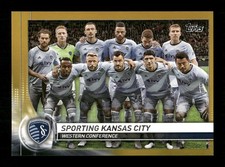 2020 Topps MLS #156 Sporting Kansas City Gold #/50