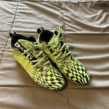 Under Armour Youth Boys Spotlight Football Cleats Lime Green Size 6Y