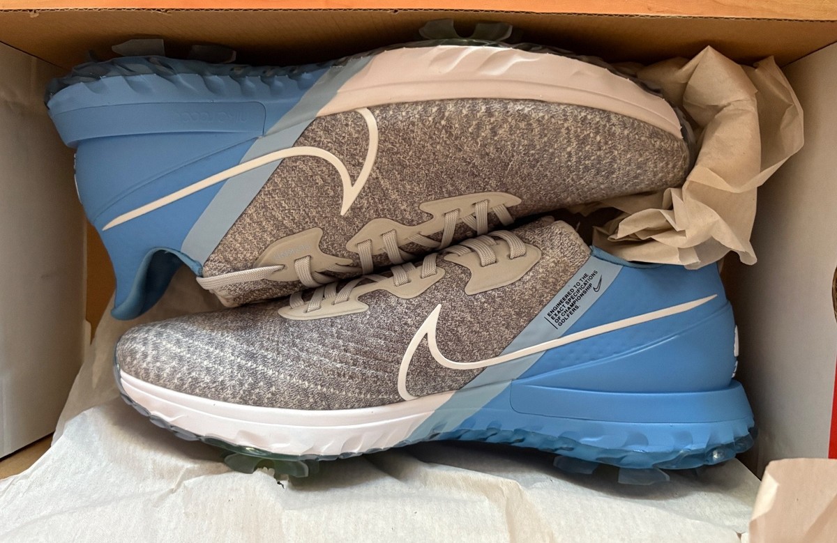 New Nike Air Zoom Infinity Tour Golf Shoe Flyknit - Gray