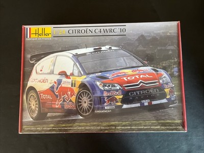 Heller 1/24 Citroen C4 WRC 2010 Rally Plastic Model Kit No. 80756. New Sealed