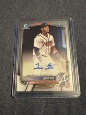 2025 Bowman Chrome - Prospect Autographs John Gil