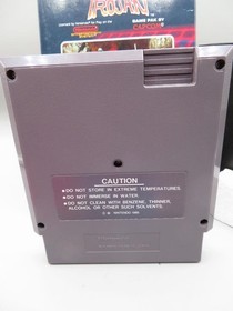Nintendo NES TROJAN videogioco completo quasi nuovo gioco