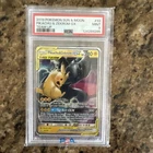 2019 Pokemon Sun & Moon Pikachu & Zekrom GX #33 Tag Team Team Up PSA 9
