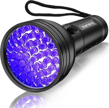 UV Flashlight Black Light, 51 LED Blacklight Pet Urine Detector for Dog/Cat Urin