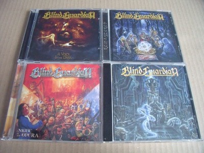 4 x Blind Guardian - A Voice In The Dark, A Night At The Opera, Nightfall In Mid