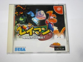 Rayman The Great Escape Japanese Sega Dreamcast Japan import +obi reg US Seller