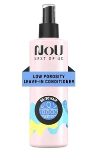 NOU Next of Us Low Porosity Leave-In Conditioner for 3A-3C Hair