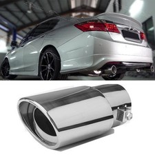 For Honda Accord Coupe Chrome Exhaust Tip Pipe Muffler Stainless Steel