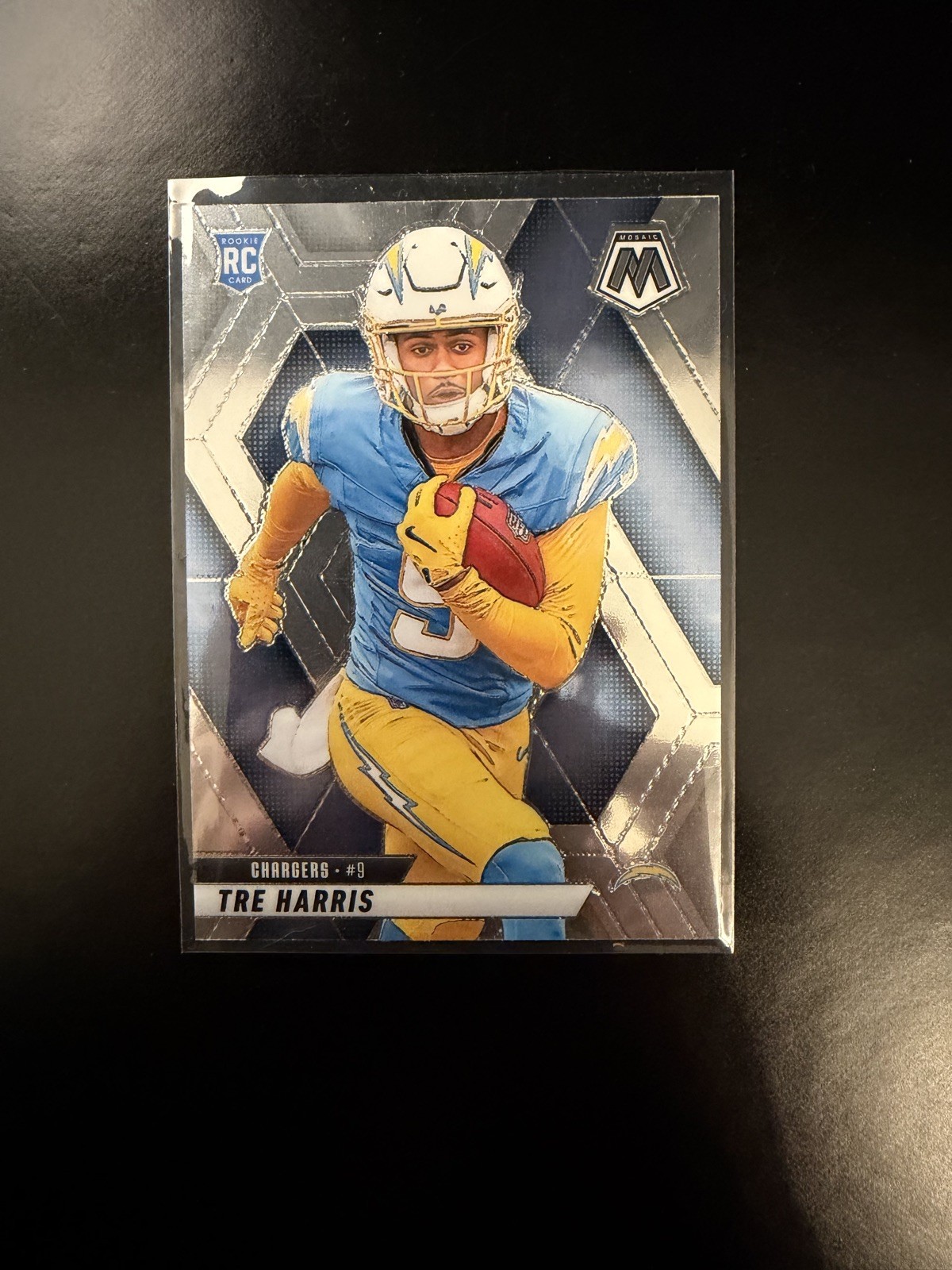 2025 Mosaic Tre Harris #326 Rookie Card (RC) Los Angeles Chargers Base