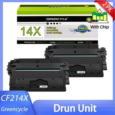 2PK CF214X Toner Cartridge For HP LaserJet Enterprise 700 M712dn M712xh Printer