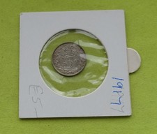 1917 3d Silver George V 1911-1936 (Maundy Money) three pence