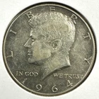 1964 50C SILVER Kennedy Half Dollar (88486)