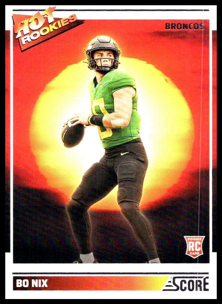 2024 Score #1 Bo Nix Hot Rookies