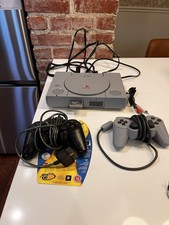 Sony PlayStation 1 Gray Console Tested and Wo...