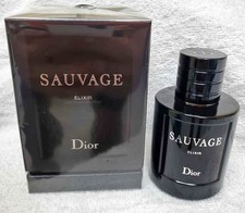 Dior Sauvage Elixir Spray Men 3.4 oz (100ml) Open Box BRAND NEW IN THE BOX