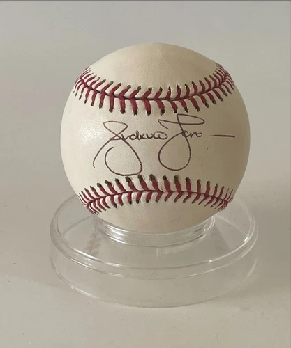 ANDRUW JONES AUTOGRAPHED SIGNED OMLB BASEBALL JSA CERTIFIED