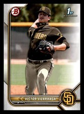 Victor Lizarraga 2022 Bowman 1st #BP-127 San Diego Padres Mint