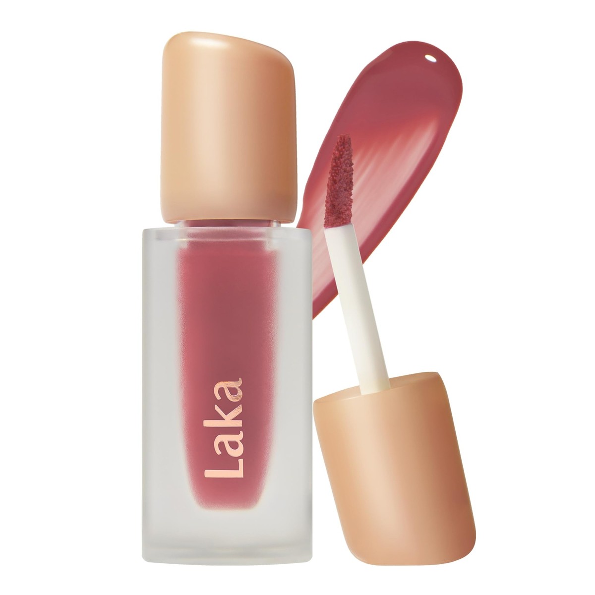 Laka Fruity Glam Tint リップティント　バラ売り 可 Laka Fruity Glam Tint #122 Rosy Rose Lip Color Japanese Genuine