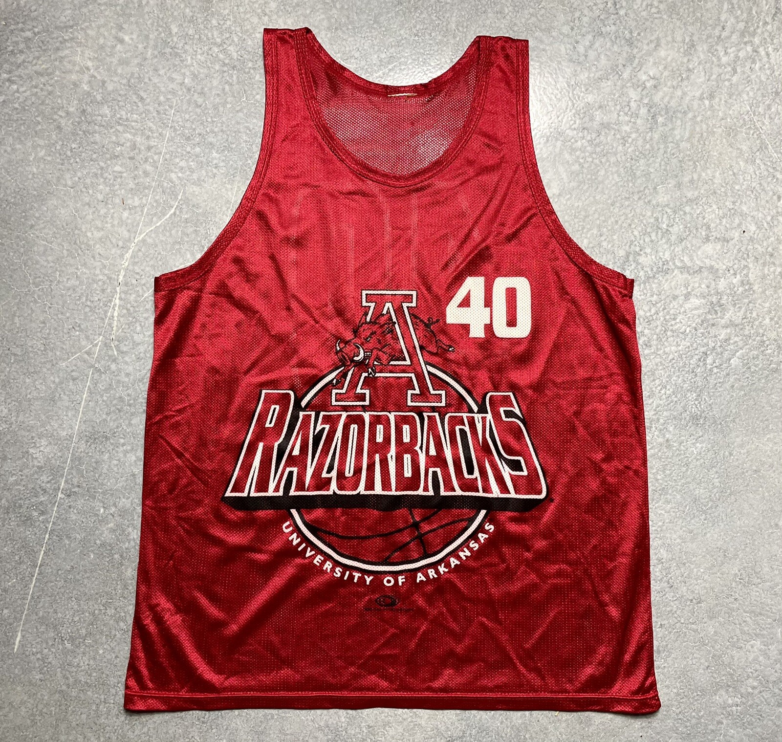 Vintage Arkansas Razorback Basketball Jersey Gem