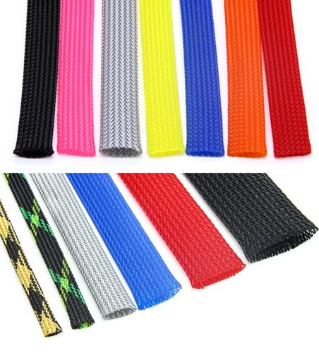PETBraided Sleeving - Geflechtkabel Kabelbaum Kabelbaum Schutz 25 mm - Bild 5 von 19