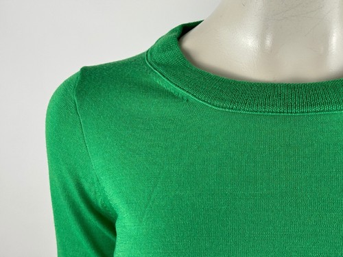 J Crew Merino Wool 3/4 Sleeve Sweater Women XS NWT Lightweight Pullover 46725 - Picture 8 of 12