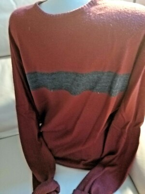 Identic lightweight jumper size XXL - burgundy polyacrylic