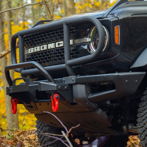 IAG ILine Modular Front Bumper Winch Mount fits Ford Bronco 2021 2022