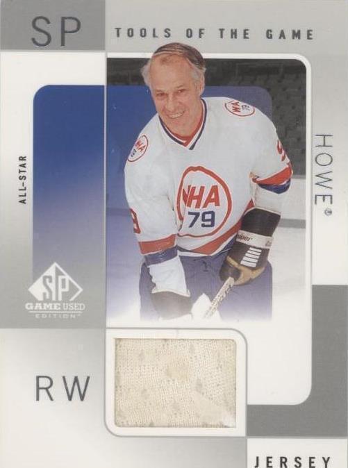2000-01 SP Game Used Edition - Gordie Howe #GH - 1 of 1