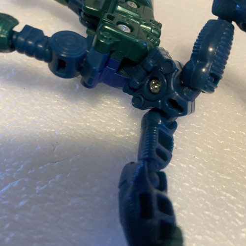 Transformers Beast Wars Fuzors : Basic Class "Terragator" 3 Parts Green Vtg - Picture 5 of 8