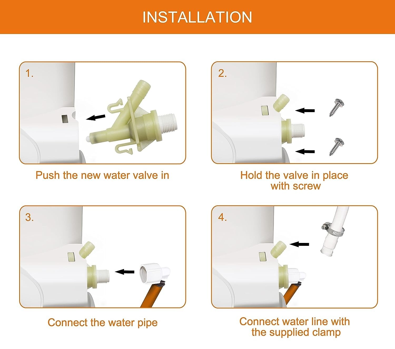 Upgraded Dometic Pedal Flush Toilet Water Valve RV Part 385311641 300 310 320 737353854171 eBay