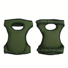 Set Of 2 Soft Foam Gardening Knee Pads Caps Protector Cushion With Double Strap-
