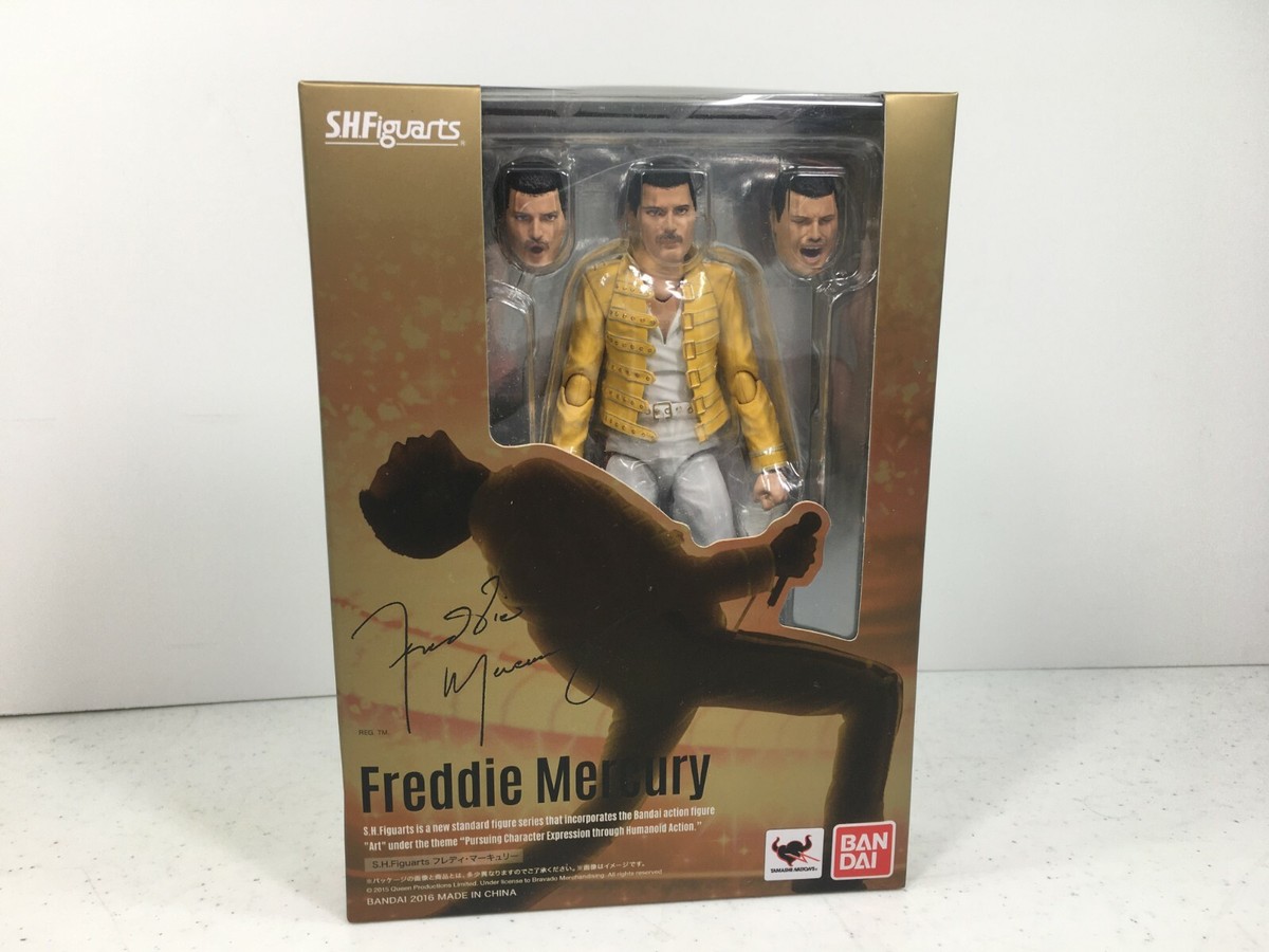 SH Figuarts Freddie Mercury Queen Authentic Japanese First