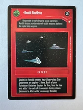 Star Wars CCG Special Edition SE Rendili StarDrive FS Eligible Dollar Rare