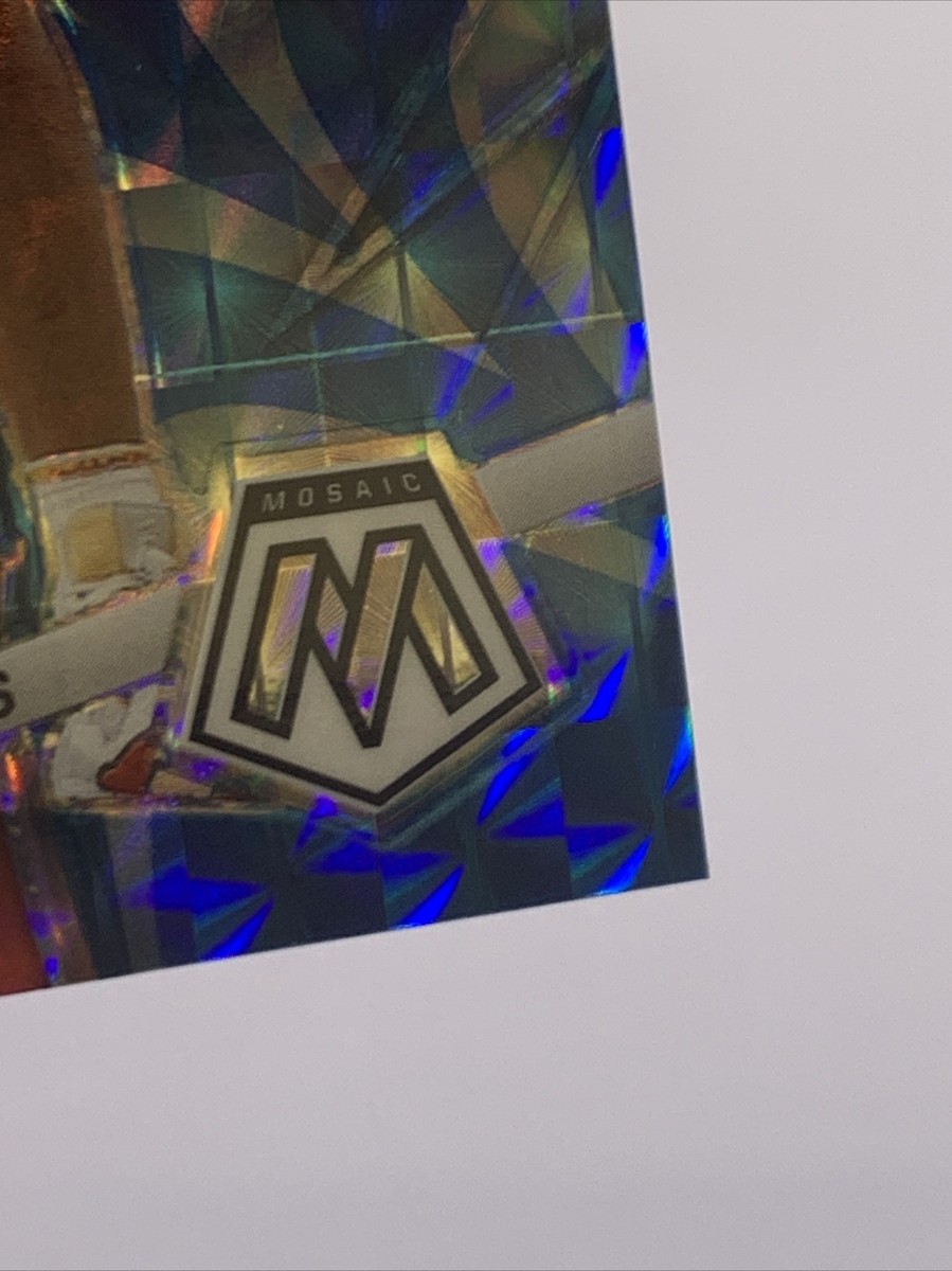 2022-23 Mosaic Zion Williamson Thunder Road Blue Mosaic Prizm SP