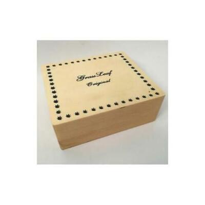 GrassLeaf Holz Stash Box groß