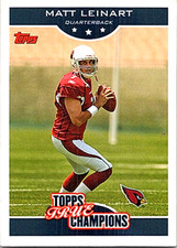 2006 Topps Football True Champions #7 Matt Leinart Cardinals