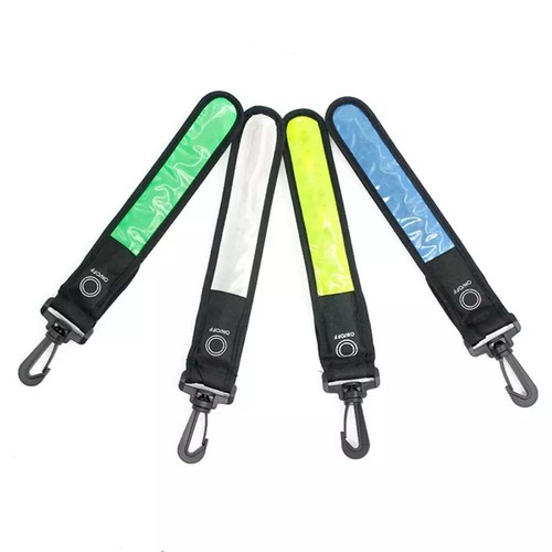 LED Light Reflective Belt Strap Night Outdoor Reflective Lighting Pendant Decor/ - Picture 6 of 15