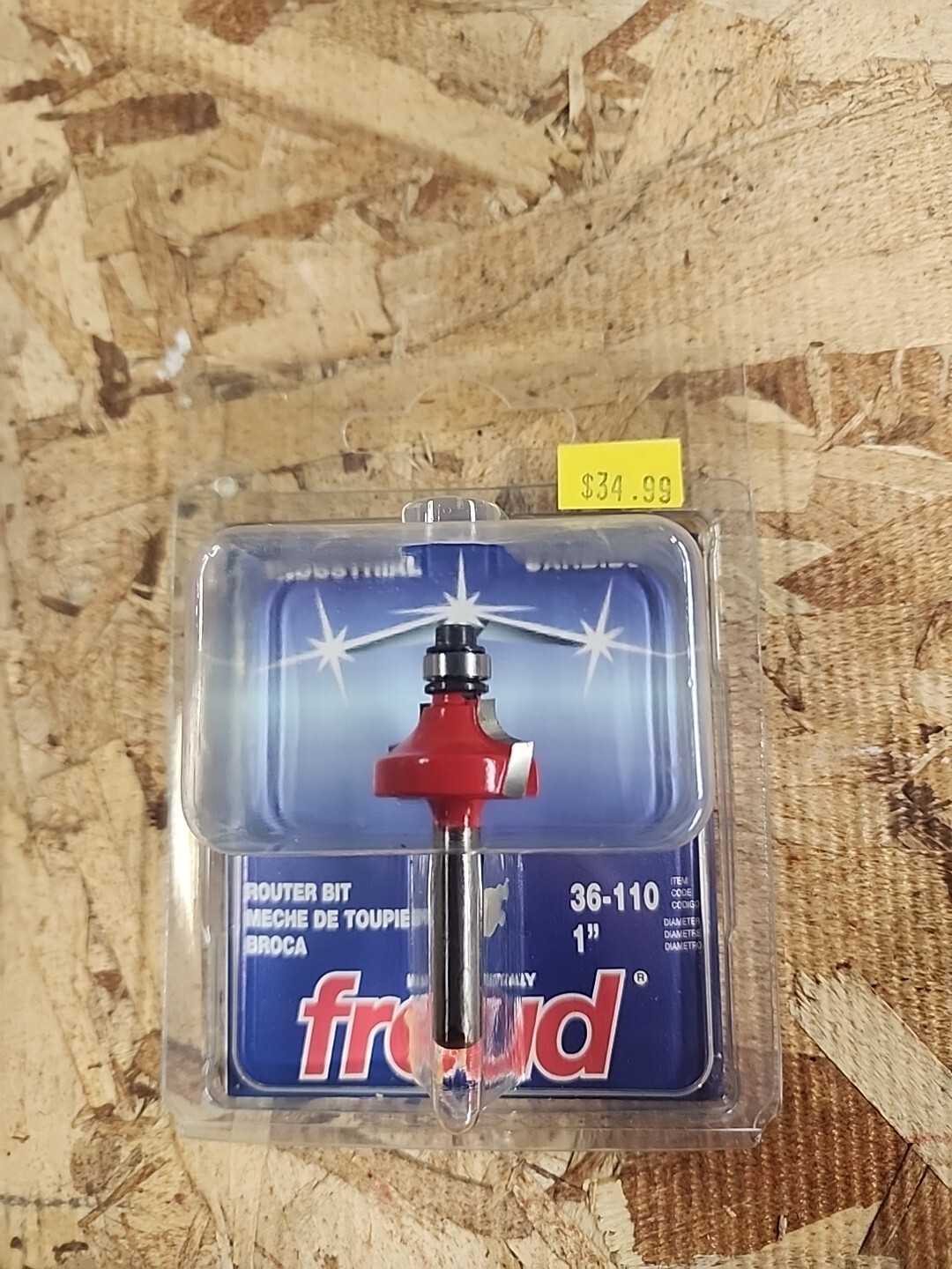 Freud Router Bit Packaging NEW FREUD 36-110 CARBIDE 1/4
