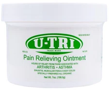 U-Tri Ointment for Muscle & Joint Pain, Made in USA Since 1938, 7 oz   Exp 7/27