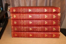 The Standard Library of Natural History University Society 5 Volume SET 1908