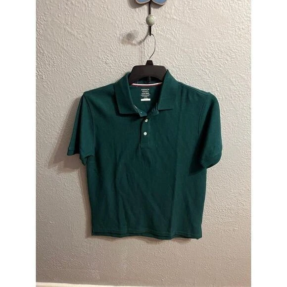 Niño, verde tostado francés, uniforme polo talla grande 14/16 husky polo Foto 2 de 4