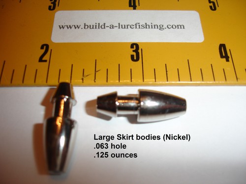 Rock Body (groß) Nickel oder Messing Finish 0,063 Loch 0,125 Unzen Menge 10 - Bild 2 von 4