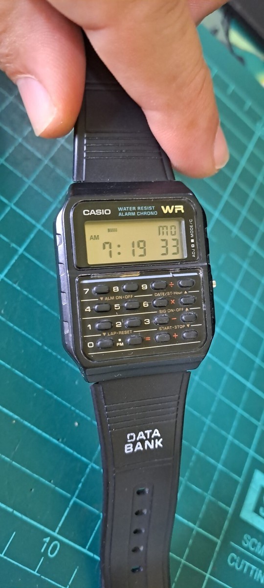 最初期 ヴィンテージカシオ CASIO CA-53W モジュール437 BTTF 最初期
