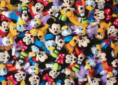 CEACO DISNEY Classic Plush 750pc Jigsaw Puzzle Mickey Mouse Donald Goofy Minnie 